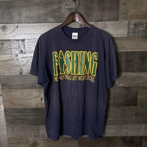 VTG Fishing Shirt XL - Picture 1 of 3